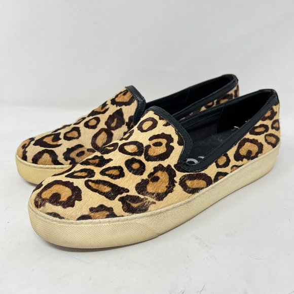 Sam Edelman Shoes - Sam Edelman Leopard Cheetah Loafers Hair Leather Loafers 9M Mob Wife Maximalist